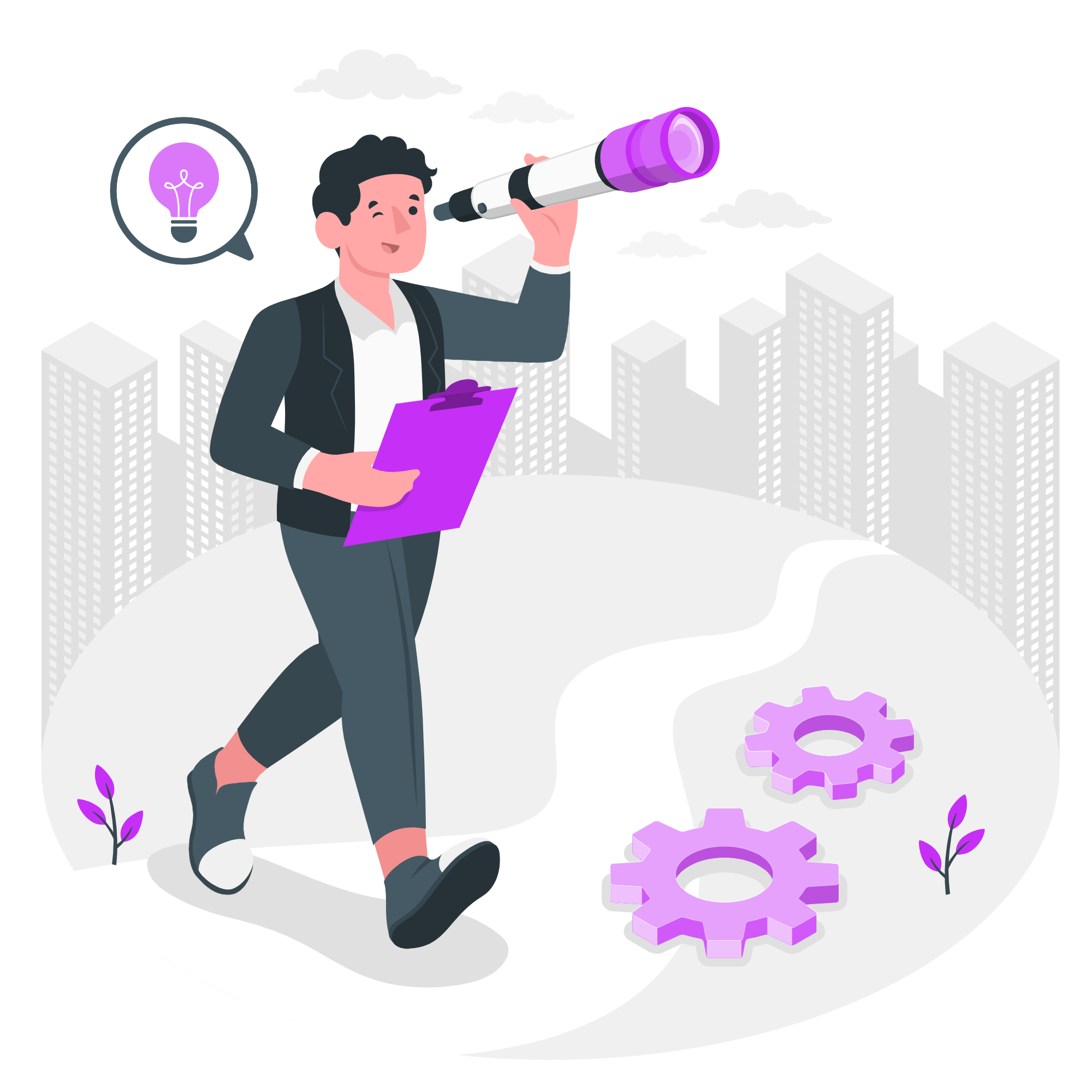 Web Designer osserva il futuro della sua Web Agency